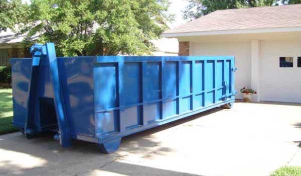 residential dumpster